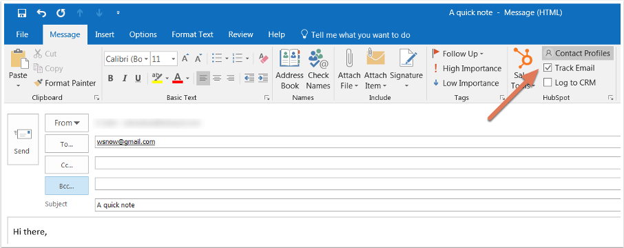 remove hubspot from outlook